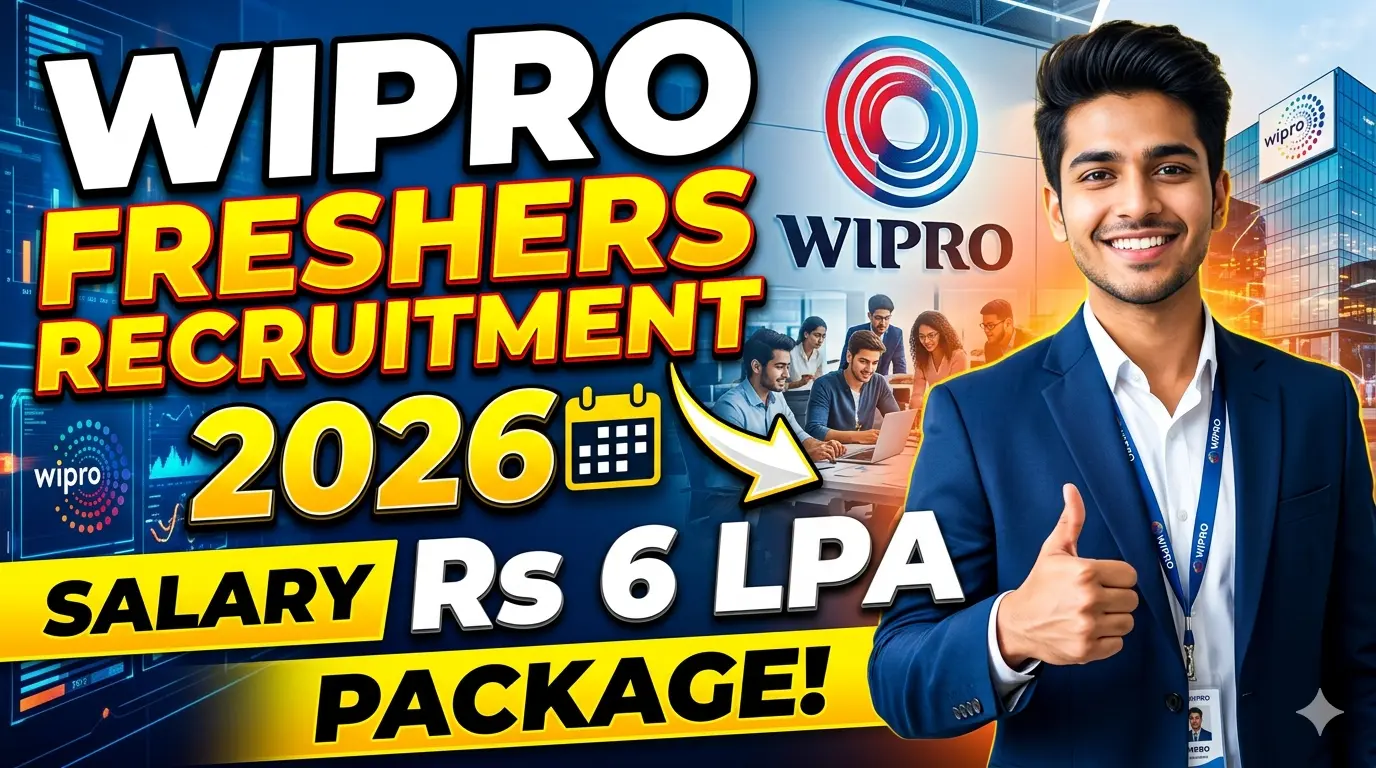 Wipro Freshers Recruitment 2026