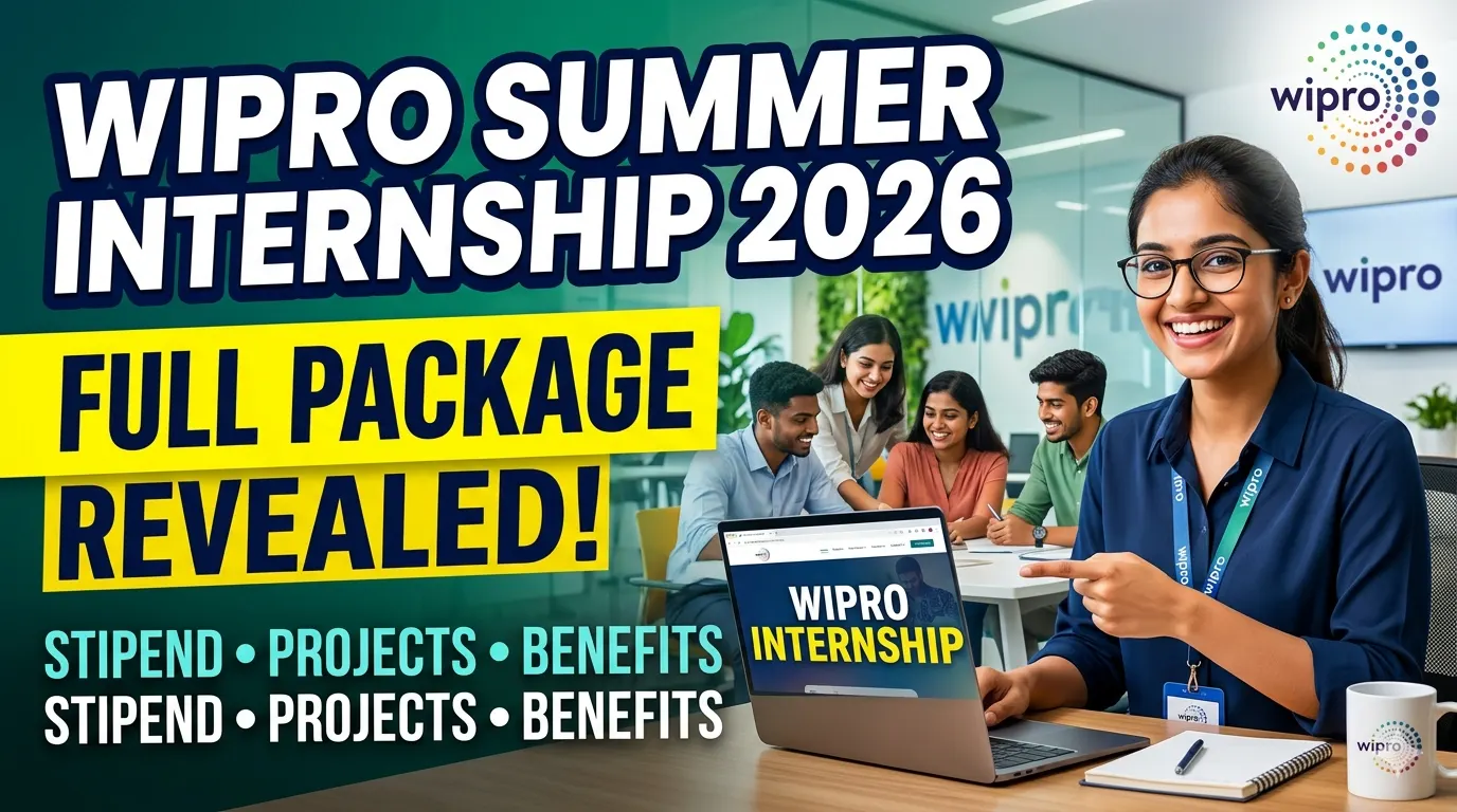 Wipro Summer Internship 2026
