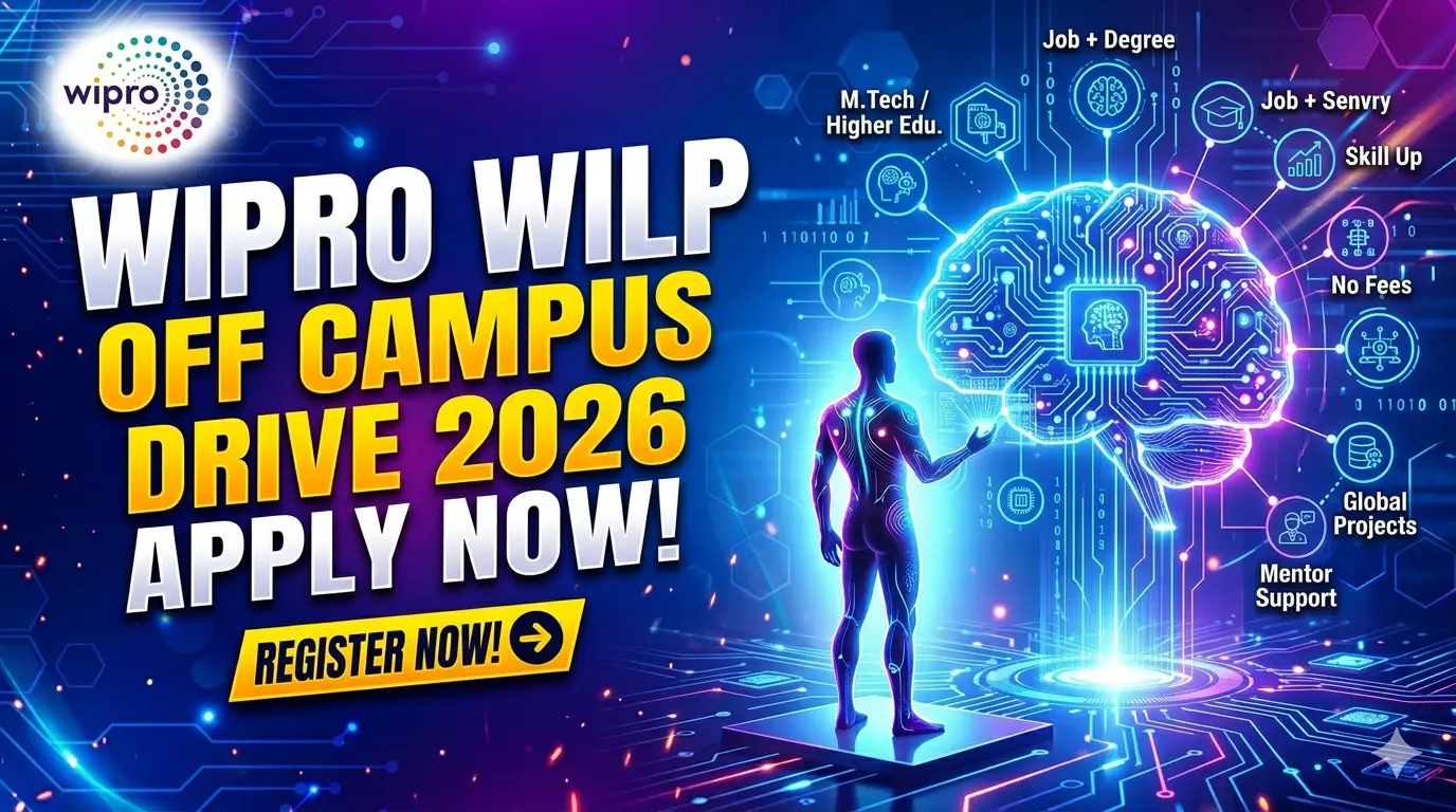 Wipro WILP Off Campus Drive 2026