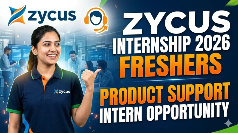 Zycus Internship 2026 Freshers