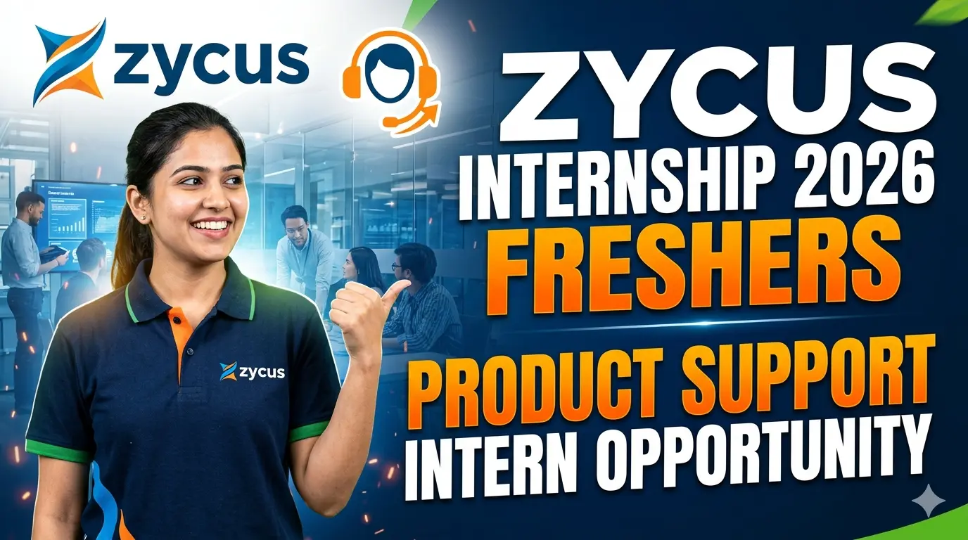 Zycus Internship 2026 Freshers