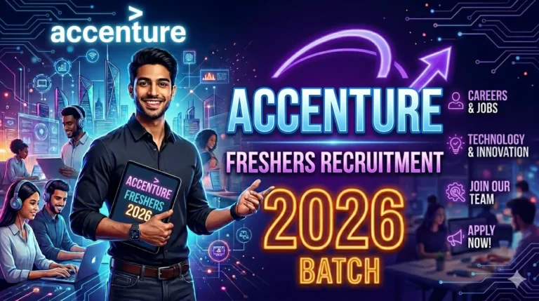 Accenture Freshers Recruitment 2026