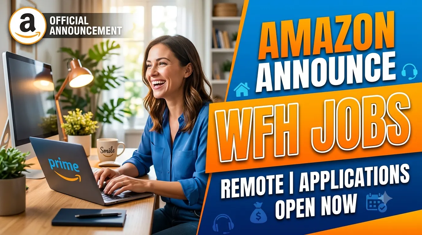 Amazon Announce WFH Jobs 2026