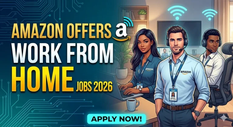 Amazon Offers Work From Home Jobs 2026