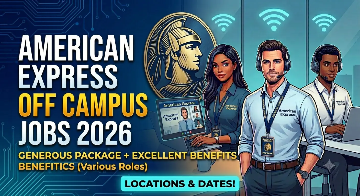 American Express Off Campus Jobs 2026