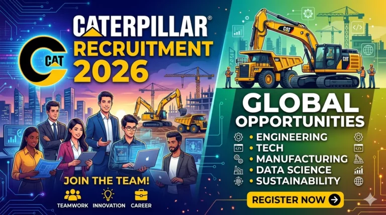 Caterpillar Recruitment 2026