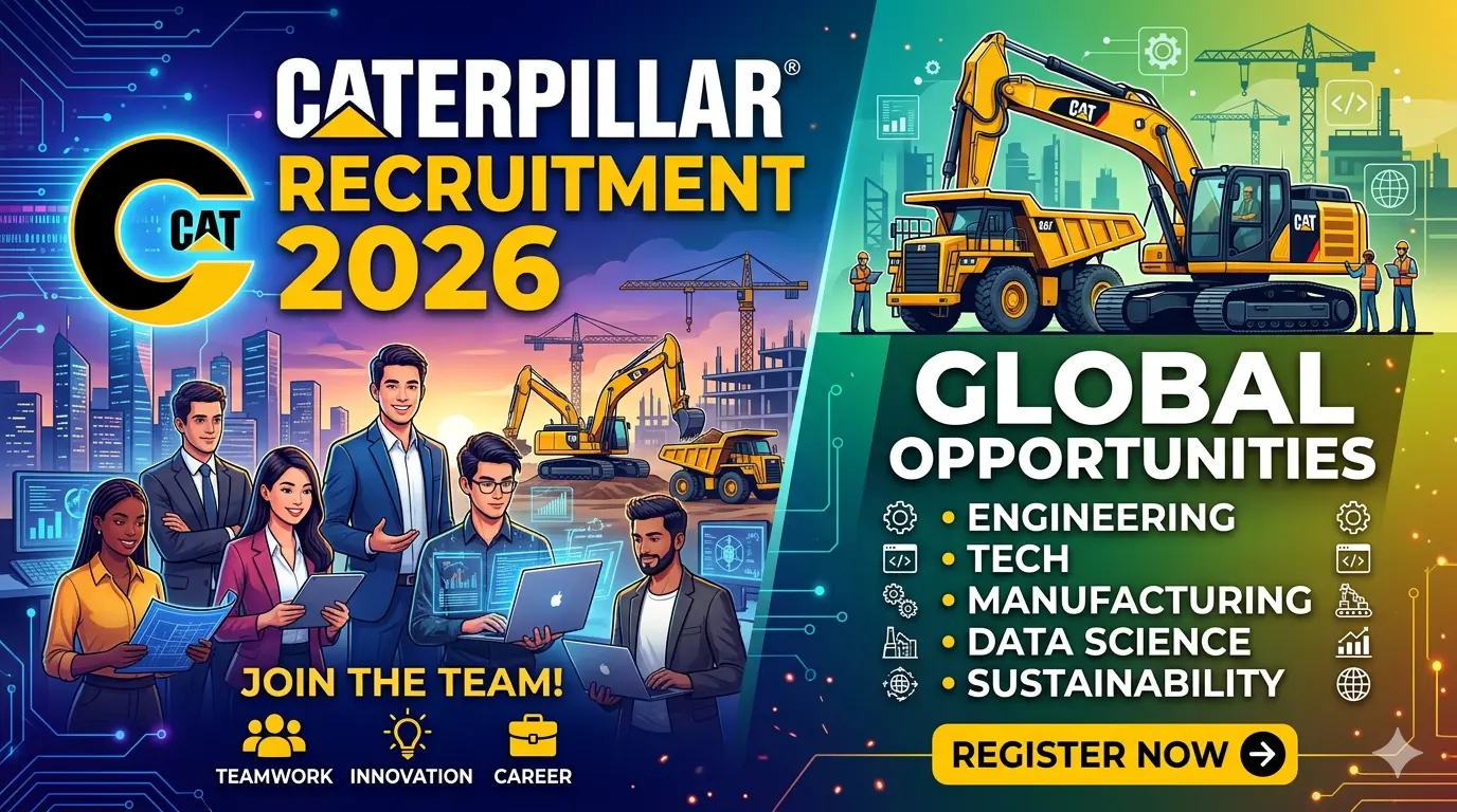 Caterpillar Recruitment 2026