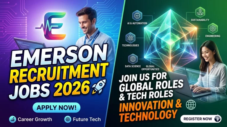 Emerson Recruitment Jobs 2026