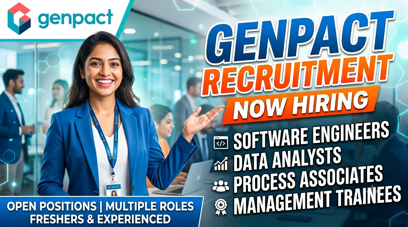 Genpact Recruitment Jobs 2026