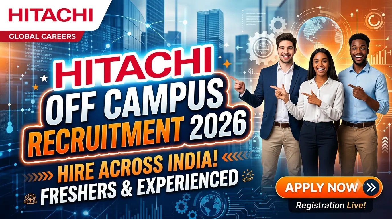 Hitachi Off Campus Recruitment 2026