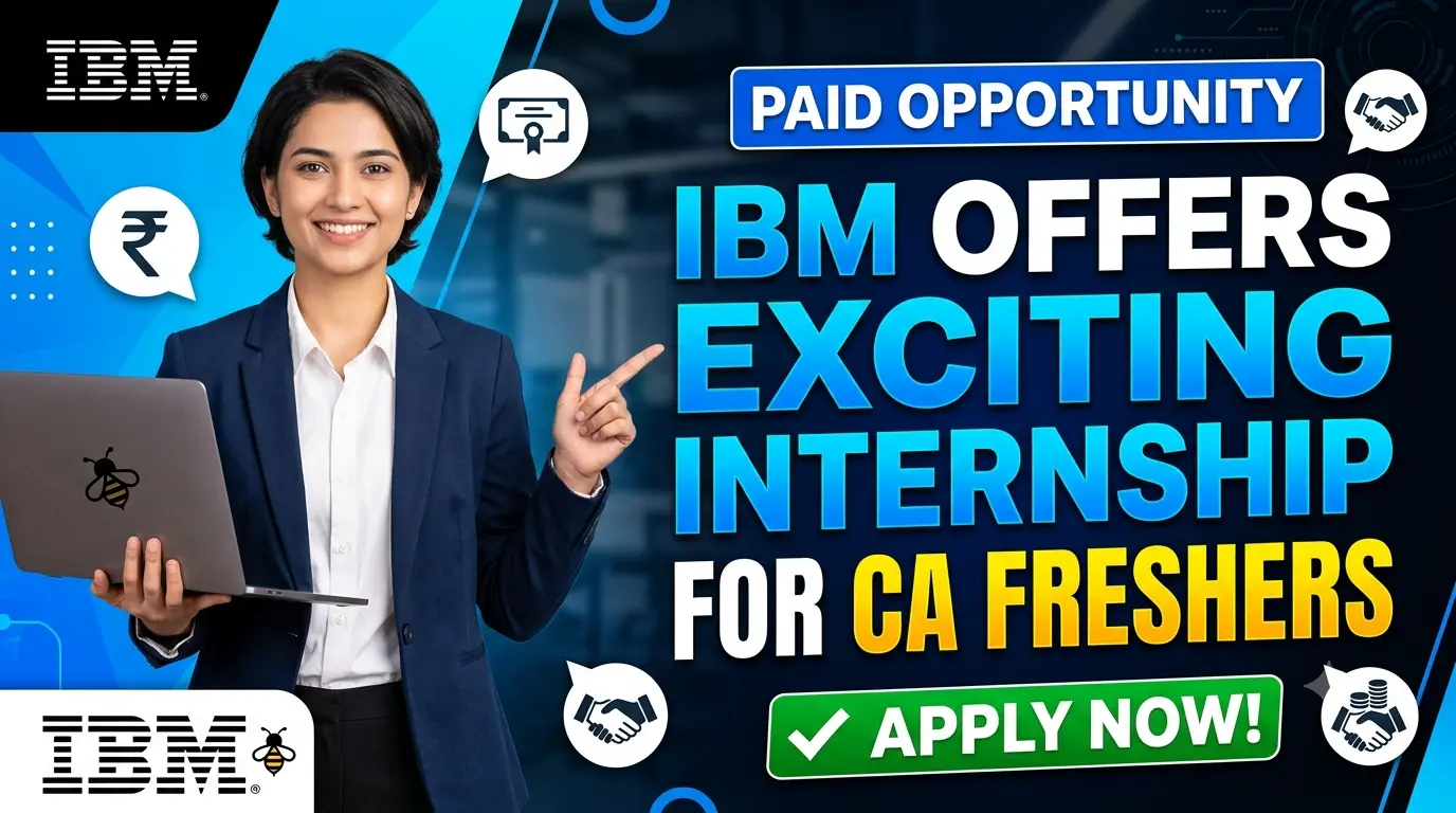 IBM Offers Exciting Internship 2026