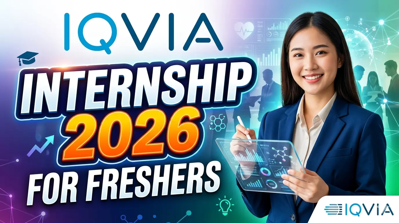 IQVIA Internship 2026 for Freshers