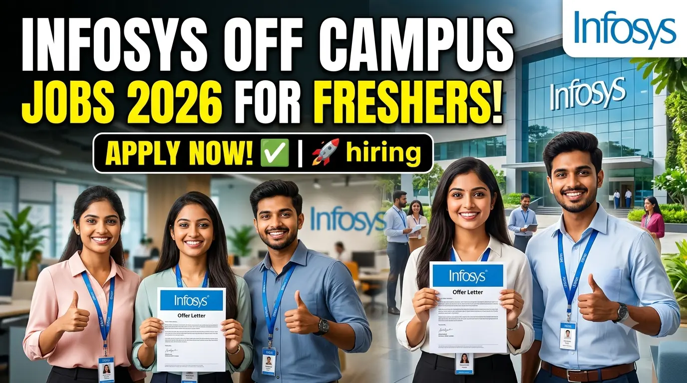 Infosys Off Campus Jobs 2026
