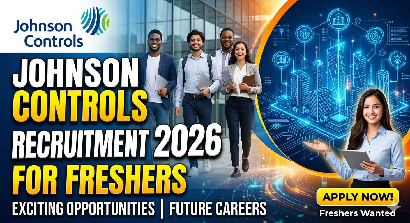 Johnson Controls Recruitment 2026 for Freshers