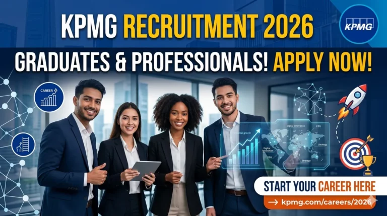 KPMG Recruitment 2026