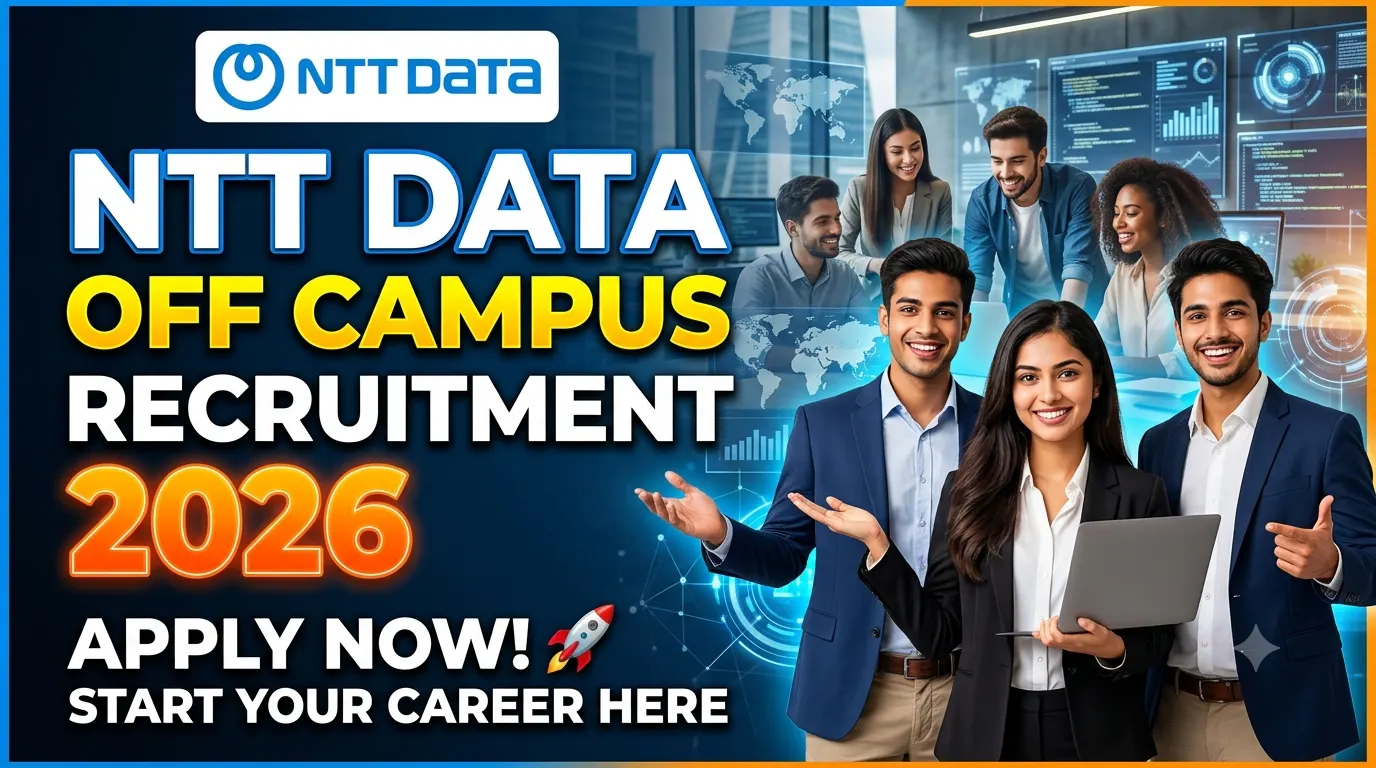 NTT Data Off Campus Recruitment 2026