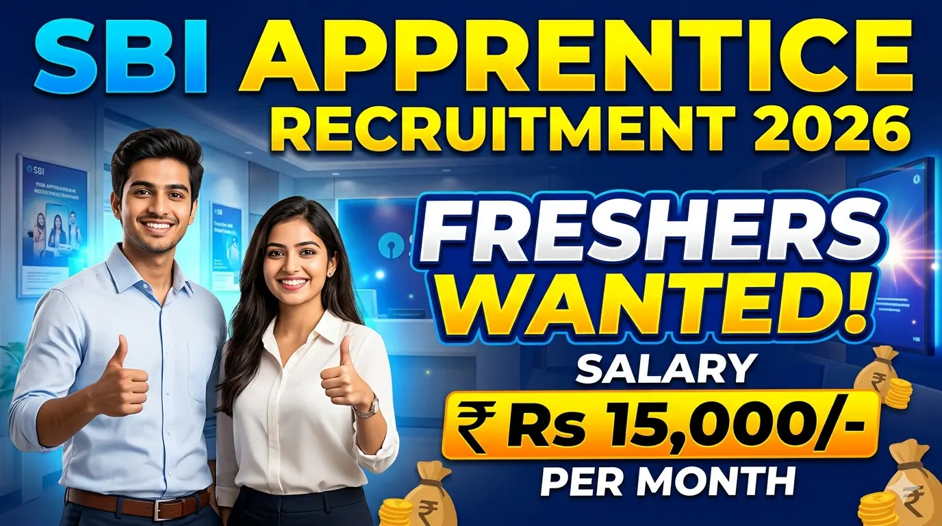 SBI Apprentice Recruitment 2026
