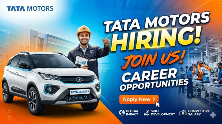 TATA Motor Hiring Jobs 2026