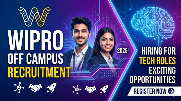 Wipro Off Campus Recruitment 2026