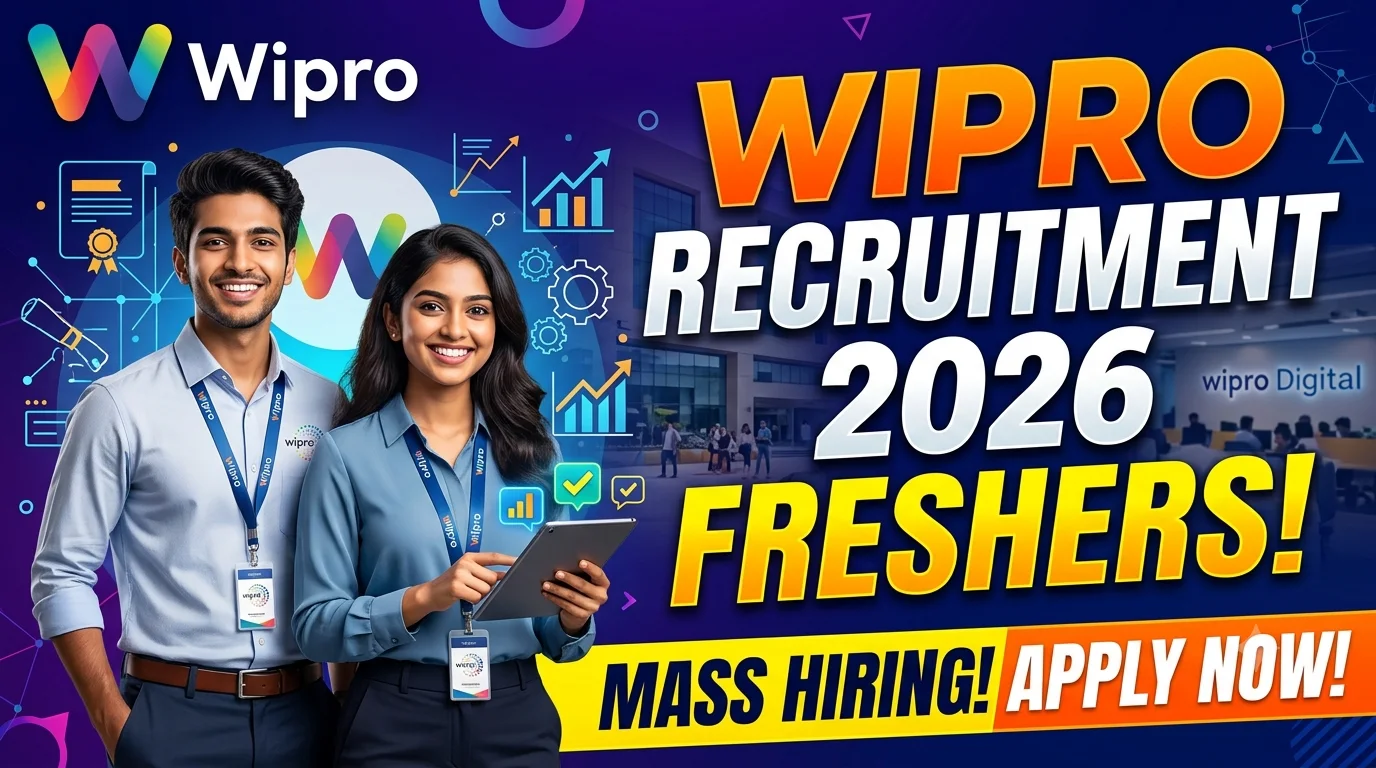 Wipro Recruitment 2026 for Freshers