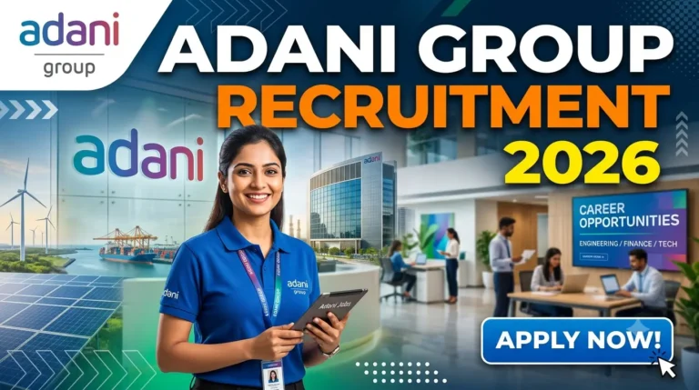 Adani Group Recruitment 2026