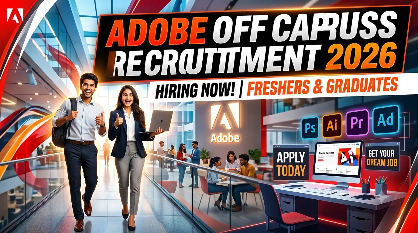 Adobe Off Campus Recruitment 2026