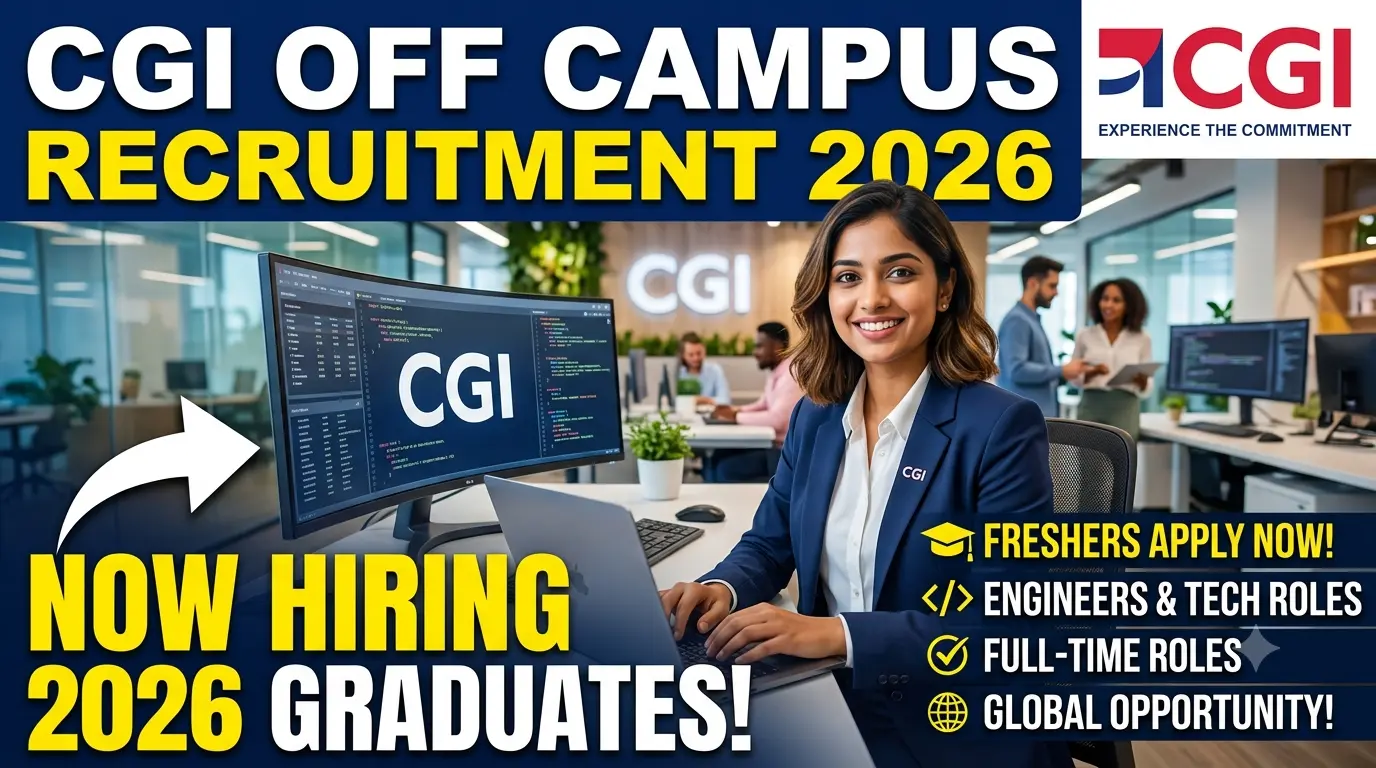 CGI Off Campus Recruitment 2026
