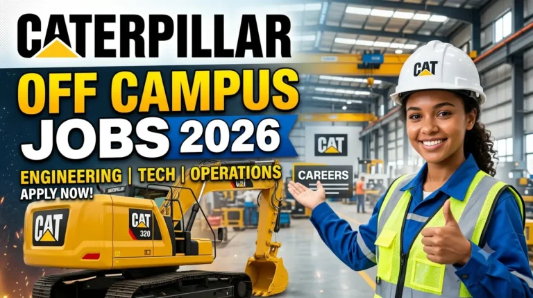Caterpillar Off Campus Jobs 2026
