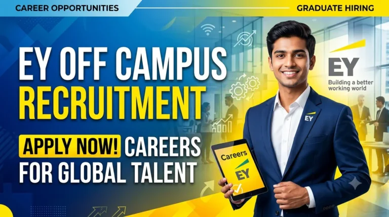 EY Off Campus Recruitment 2026