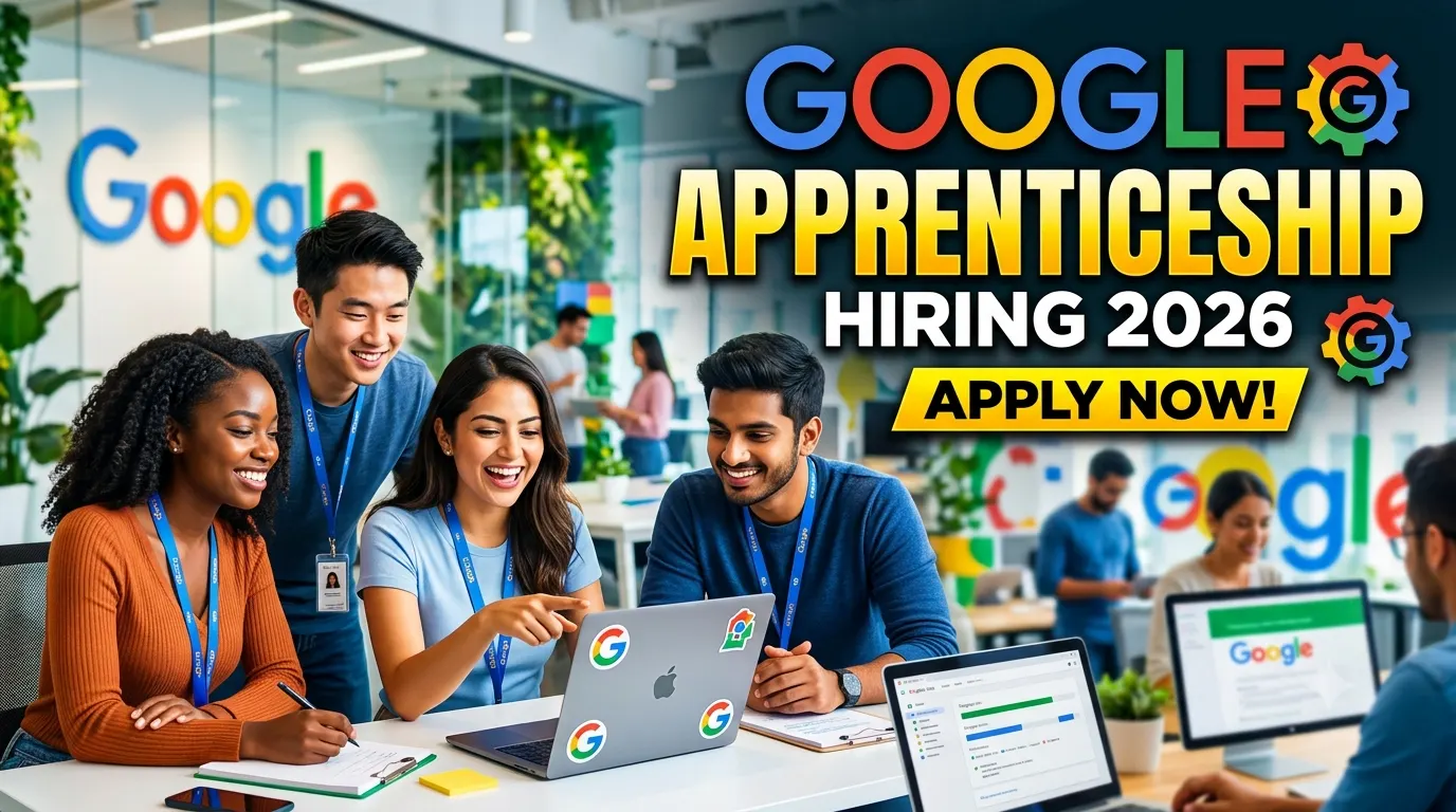 Google Apprenticeship Hiring 2026