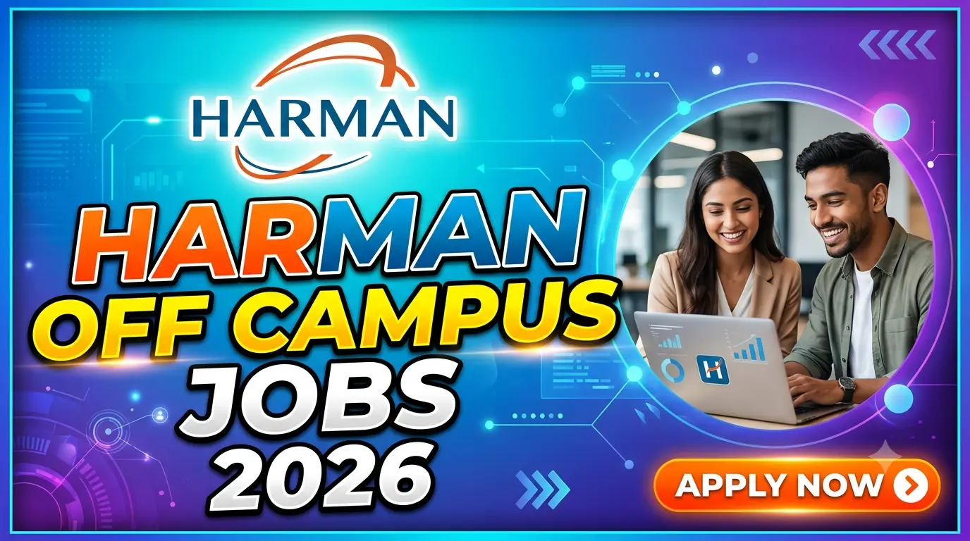 HARMAN Off Campus Jobs 2026