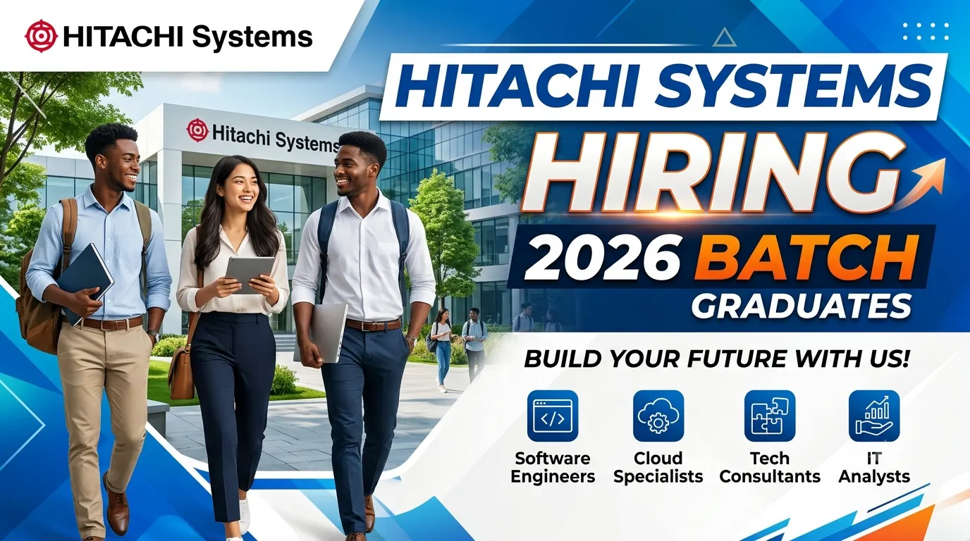 Hitachi Systems Hiring for 2026 Batch