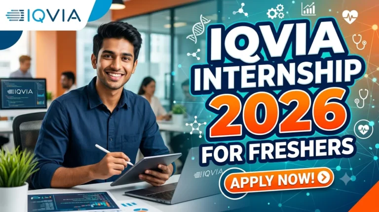 IQVIA Internship 2026 Freshers