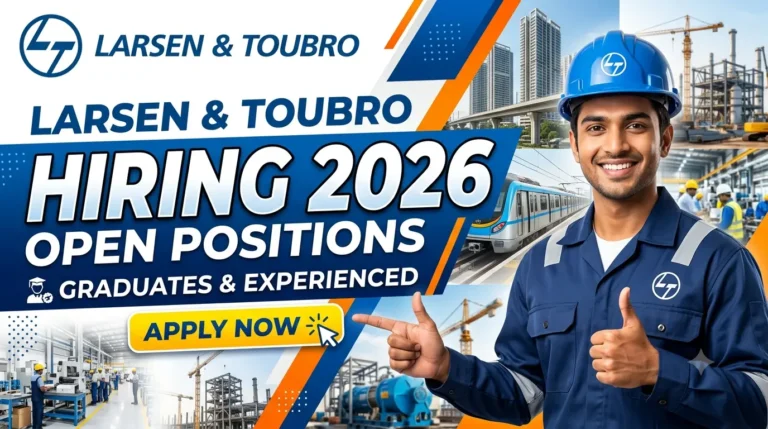 Larsen & Toubro Hiring Jobs 2026