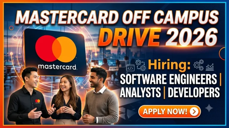 Mastercard Off Campus Drive 2026