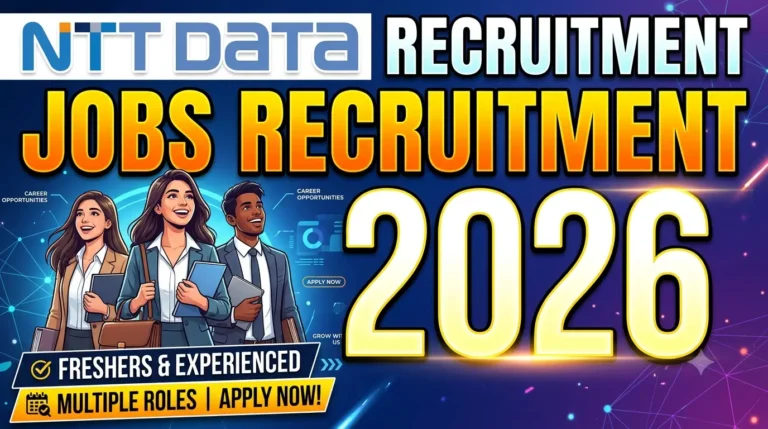 NTT DATA Jobs Recruitment 2026