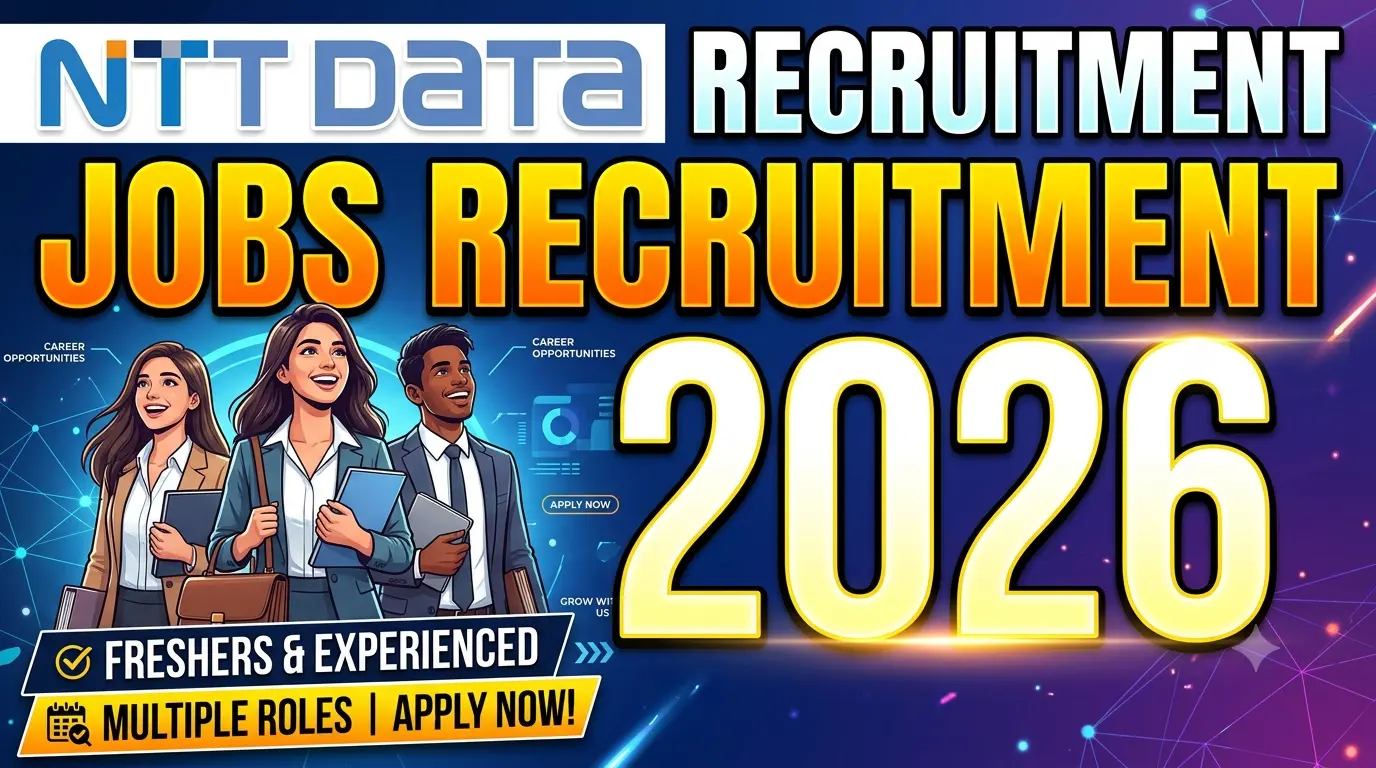 NTT DATA Jobs Recruitment 2026