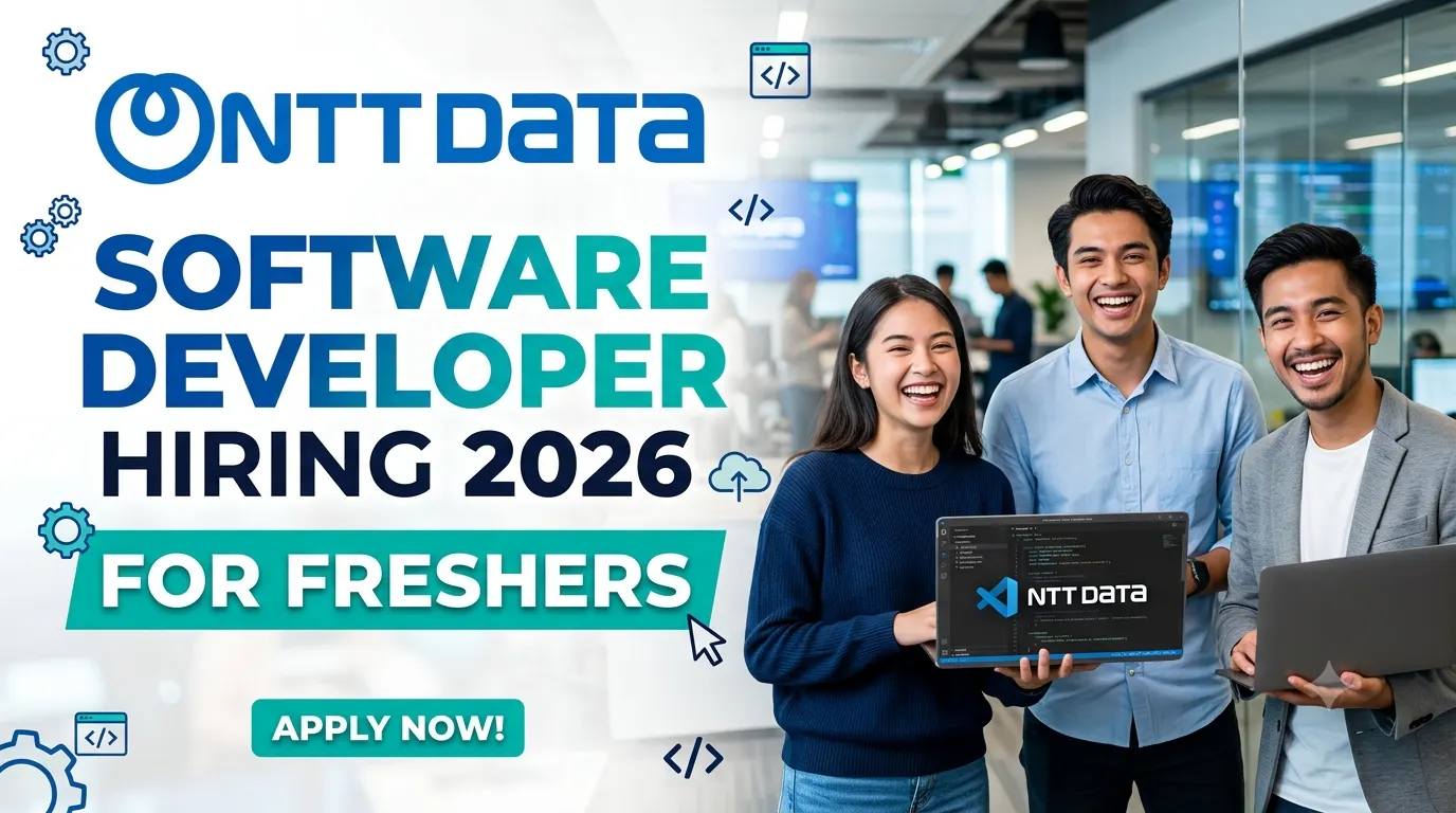 NTT DATA Software Developer Hiring 2026