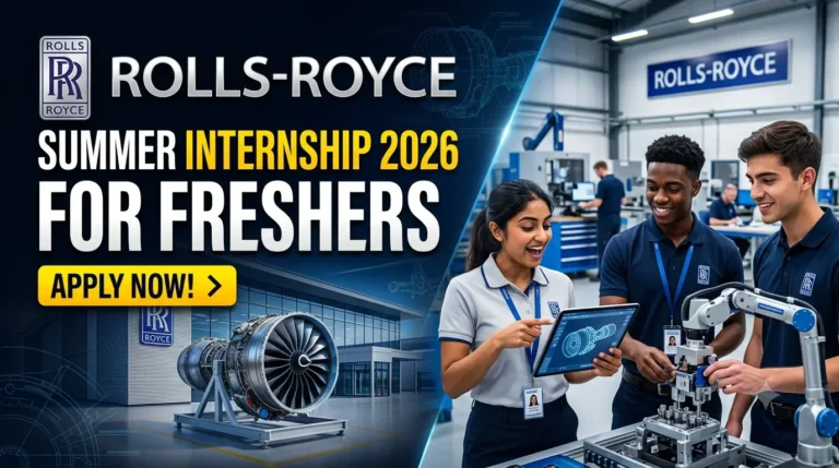 Rolls-Royce Summer Internship 2026