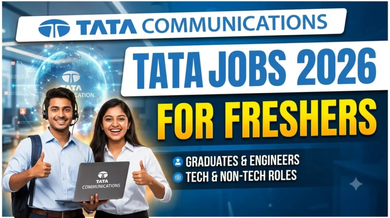 Tata Communications Jobs 2026