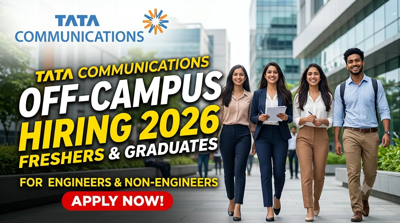 Tata Communications Off Campus Hiring 2026