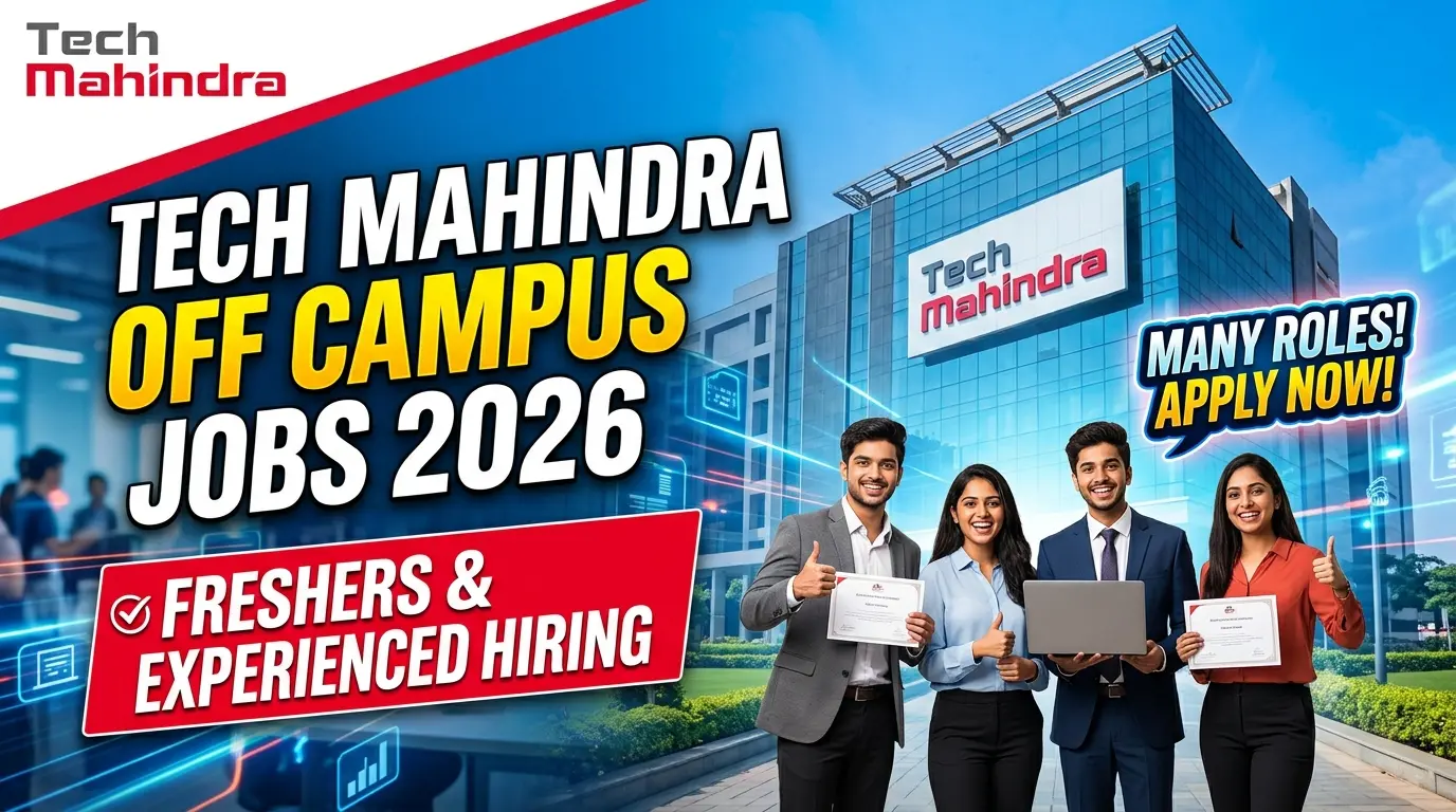 Tech Mahindra Off Campus Jobs 2026