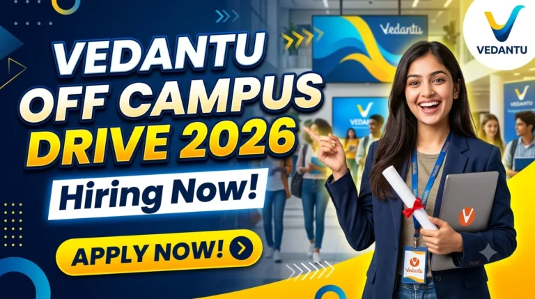 Vedantu Off Campus Drive 2026