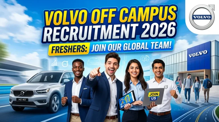 Volvo Off Campus Recruitment 2026