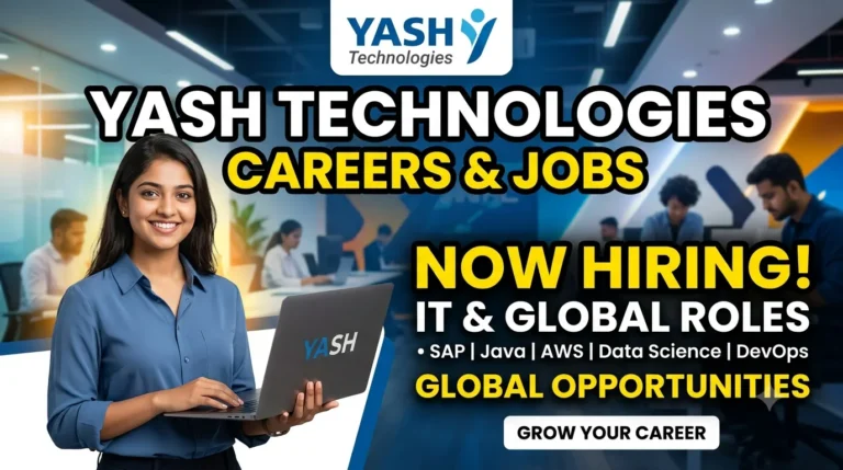 YASH Technologies Careers Jobs 2026