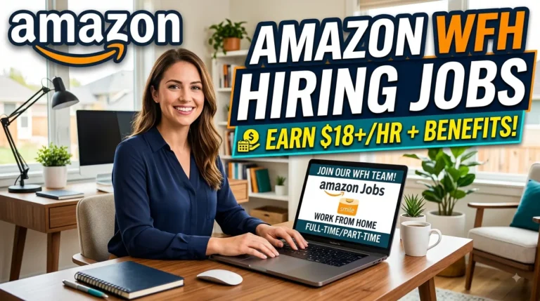 Amazon Hiring WFH Jobs 2026