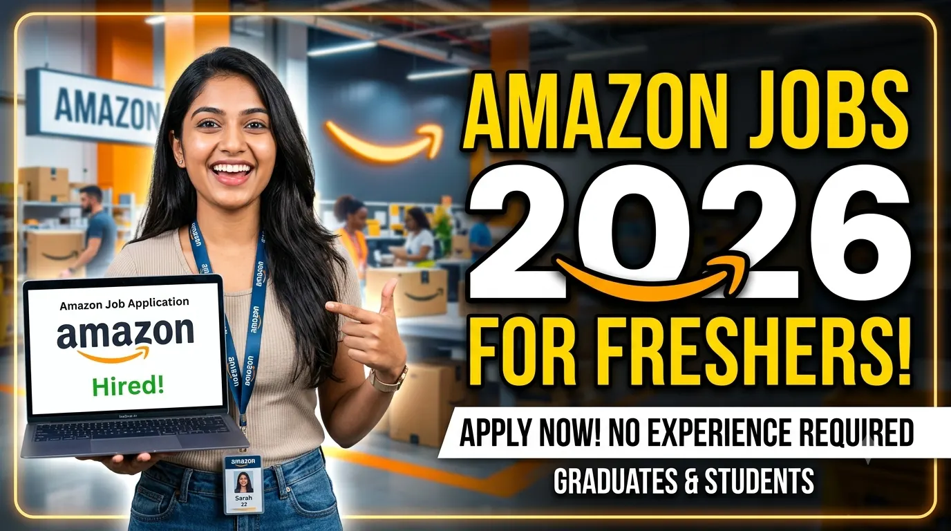Amazon Jobs 2026 for Freshers