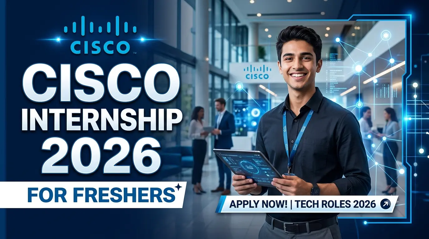 Cisco Internship 2026 for Freshers