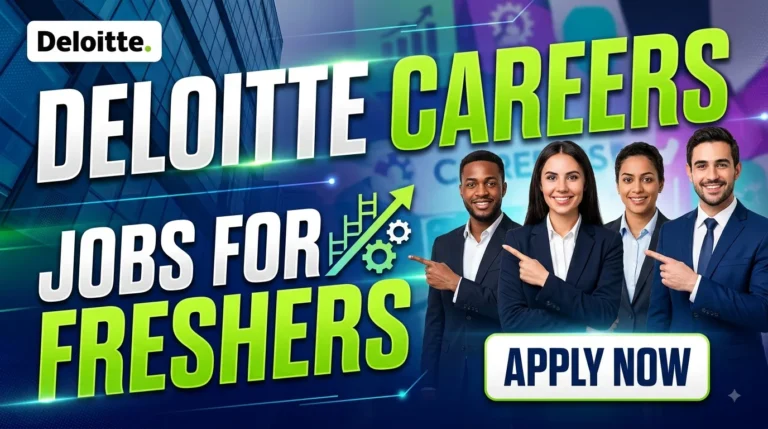 Deloitte Careers Jobs 2026 Freshers