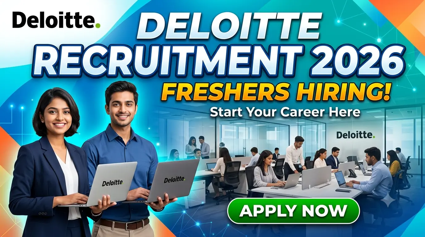 Deloitte Recruitment 2026 for Freshers